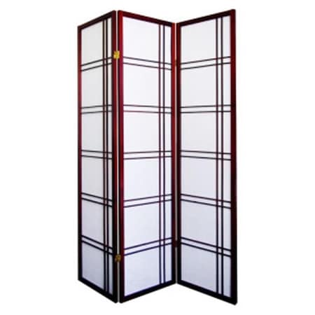 Ore Furniture Ore Furniture R542CH Girard 3-Panel Room Divider - Cherry R542CH